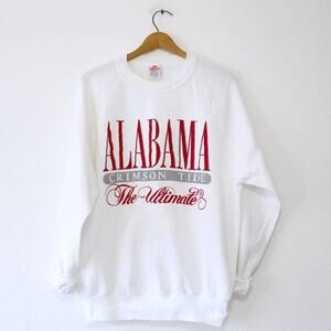 Vintage University of Alabama Crimson Roll Tide Sweatshirt XL